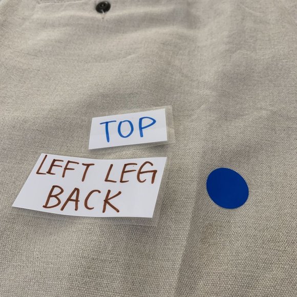 Mens Dockers Linen Khaki 40 x 30 - Picture 11 of 13